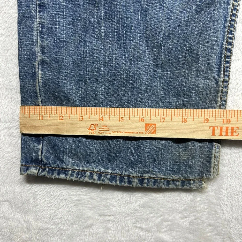 Levi's 569 Loose Straight Jeans Men's Blue‎ Denim High Rise Classic - 36X35.5